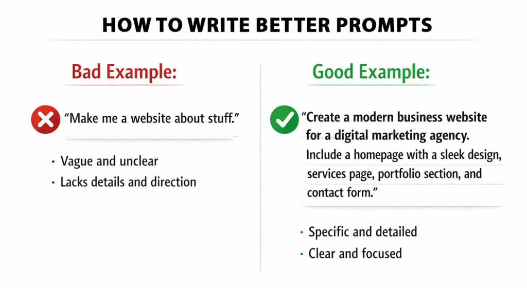 How to write better prompts
