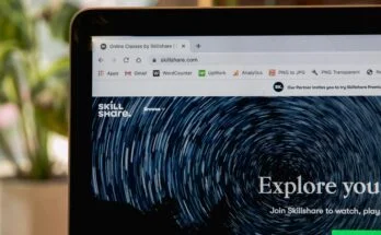 a computer screen with a web page on it