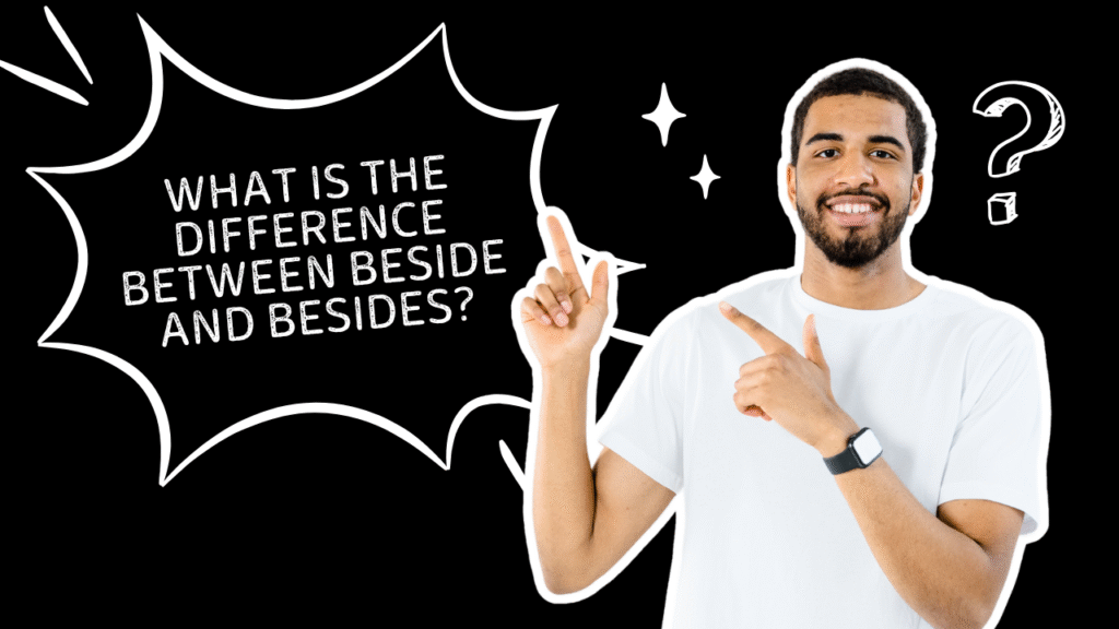 Wat is het verschil tussen naast en bovendien?