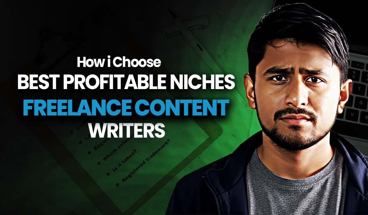 Best Profitable Niches for Freelance Content Writers - Ghulam Muhiudeen
