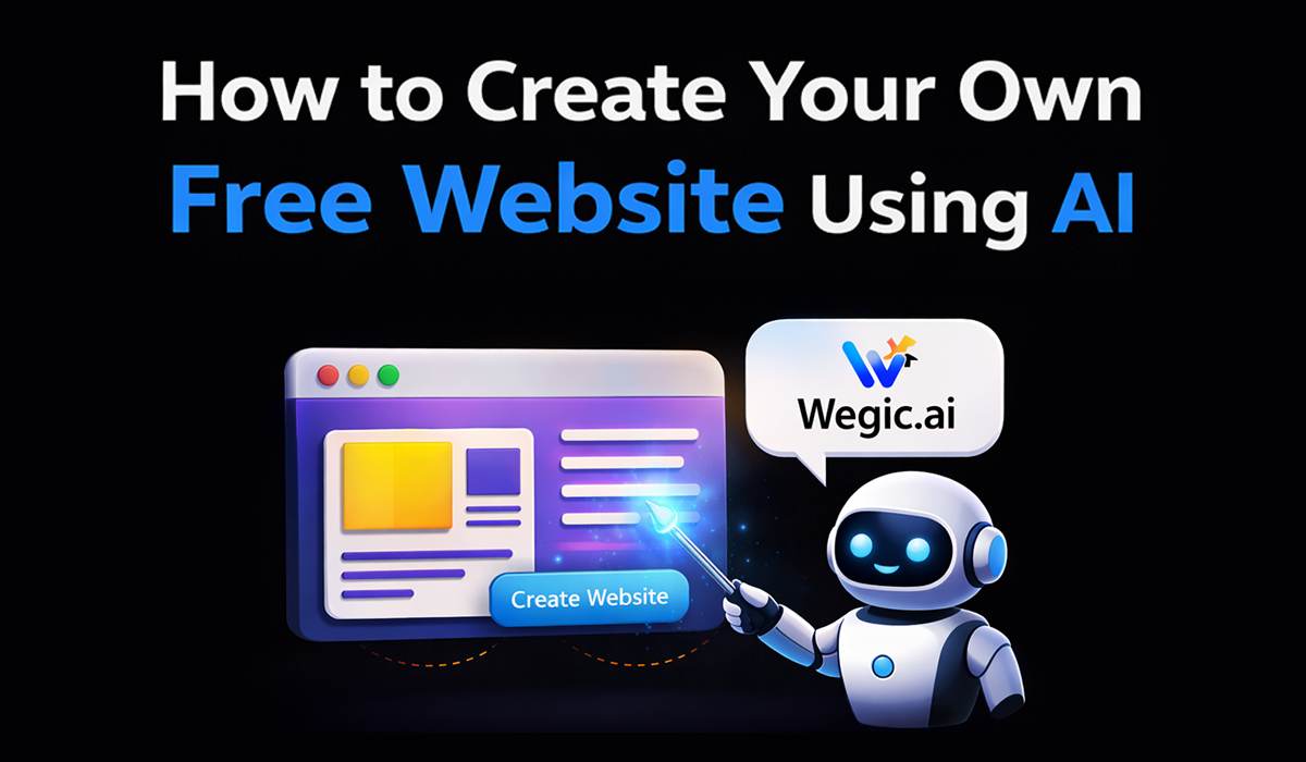 How to Create Your Own Free Website Using AI